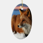 Fox Keramik Ornament (Rechts)