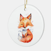 Fox Keramik Ornament (Links)