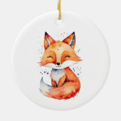 Fox Keramik Ornament (Hinten)