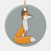 Fox Keramik Ornament (Hinten)