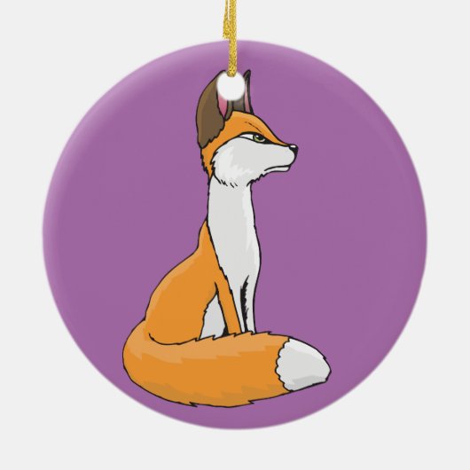 Fox Keramikornament (Hinten)