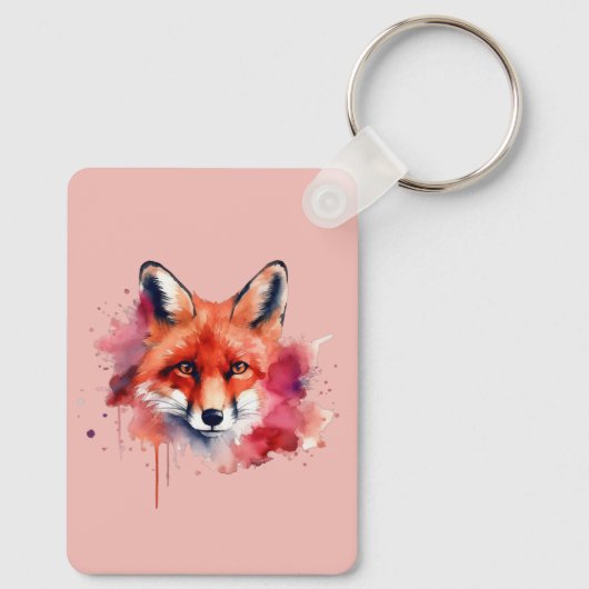Fox Keychain Schlüsselanhänger (Rückseite)