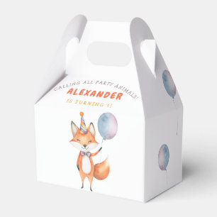 Fox Kids Geburtstagsfeier  Geschenkschachtel