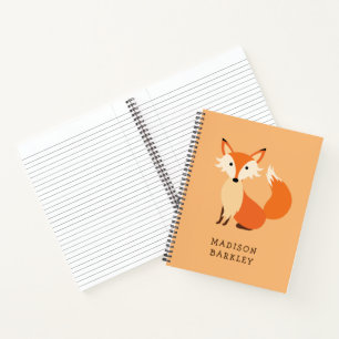 Fox Kid's Niedliche Waldtiere Notizblock
