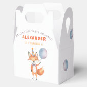 Fox Kindergeburtstag Party Geschenkschachtel (Geöffnet)