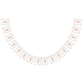 Fox Kindergeburtstag Party Wimpelkette