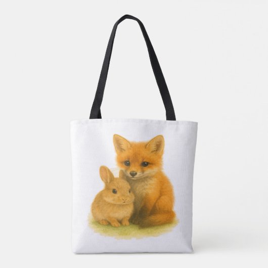 Fox Kit & Bunny Buddies Tasche (Rückseite)