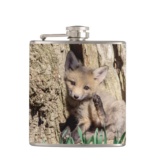 Fox Kit im Hudson Valley Flachmann (Vorderseite)