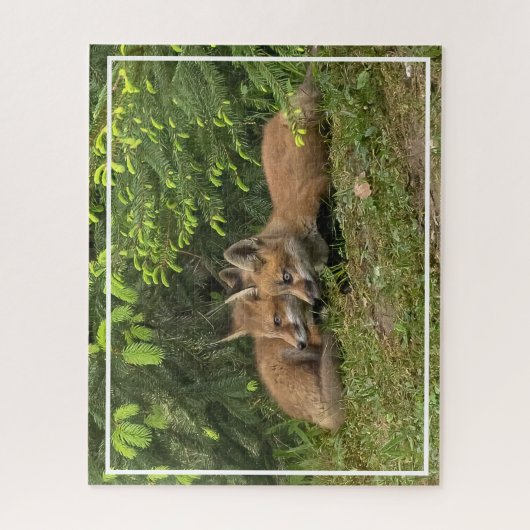 Fox Kit Pals Puzzle (Vertikal)