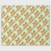 Fox Kits Geschenkpapier (Flach)