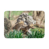 Fox Kits im Hudson Valley Badematte (Vorderseite)
