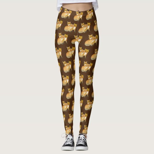 Fox Kits Leggings (Vorderseite)