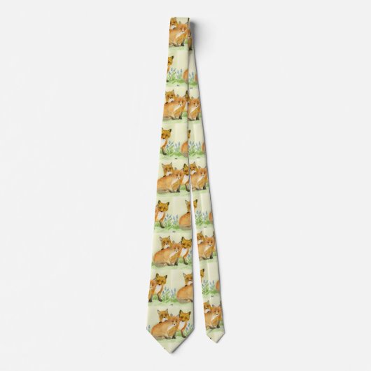 Fox Kits Neck Tie Krawatte (Vorderseite)