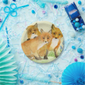 Fox Kits Pappteller (Party)