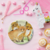 Fox Kits Pappteller (Party)