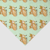Fox Kits Seidenpapier (Ausschnitt)