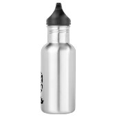 Fox Kitsune Stammes- Trinkflasche (Rechts)