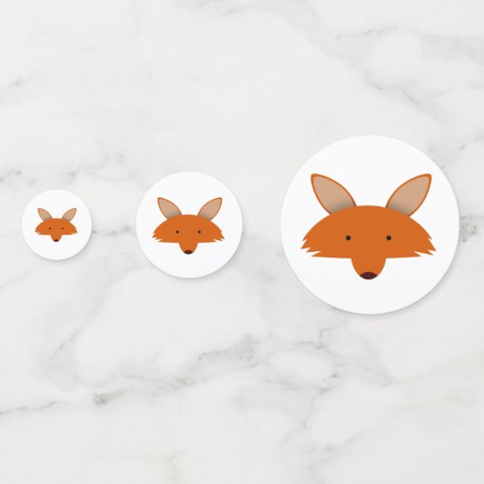 Fox Konfetti (Rückseiten)