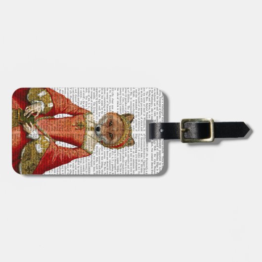 Fox-Königin 2 Gepäckanhänger (Vorderseite horizontal)