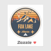 Fox Lake, Alberta Aufkleber (Blatt)