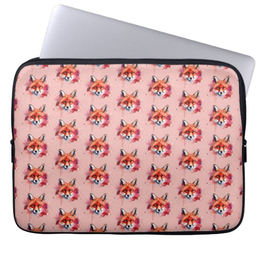 Fox Laptop Sleeve (Vorderseite)