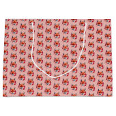 Fox Large Gift Bag Große Geschenktüte (Vorderseite)