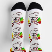 Fox Latte Fun Herbst Style Socken (Oben)