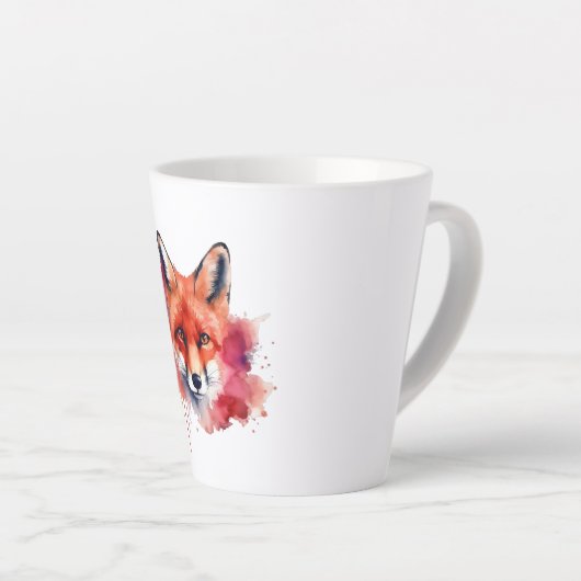 Fox Latte Mug Milchtasse (Rechte Ecke)