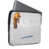 Fox Leap | Yukon, Kanada Laptopschutzhülle (Vorne Rechts)