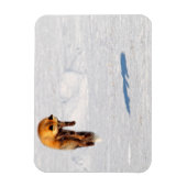 Fox Leap | Yukon, Kanada Magnet (Vertikal)