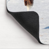 Fox Leap | Yukon, Kanada Mousepad (Ecke)