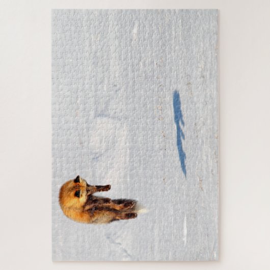 Fox Leap | Yukon, Kanada Puzzle (Vertikal)