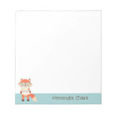 Fox-Lesung Notizblock (Vorderseite)