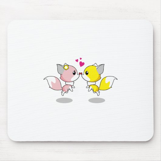 Fox-Liebe Mousepad (Vorne)