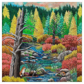 Fox-Liebe Stoff (Nahaufnahme)