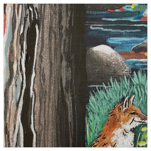 Fox-Liebe Stoff (Muster)