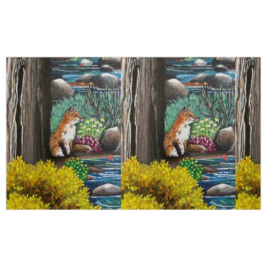 Fox-Liebe Stoff (Fat Quarter (45,7 x 55,9 cm))