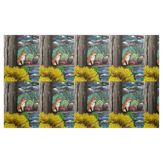 Fox-Liebe Stoff (Yard (91,4 cm))