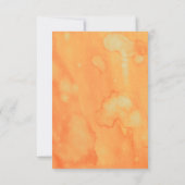 Fox Liebe Wedding RSVP Cards Karte (Rückseite)