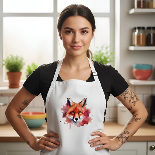 Fox Long Apron Lange Schürze