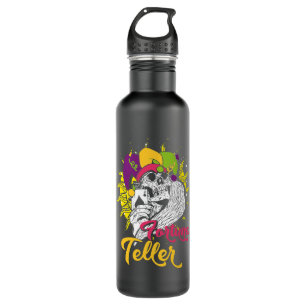 Fox Lover Cooles Comic Portrait eines Fuchs im Vor Edelstahlflasche