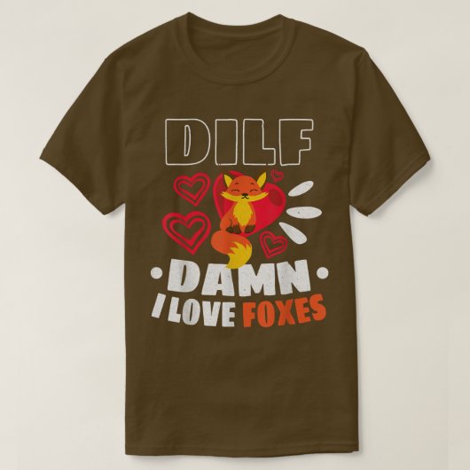 Fox Lover Foxes Liebe Red Fox Niedlich Fox Fennec T-Shirt (Design vorne)