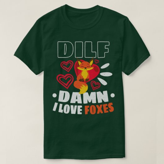 Fox Lover Foxes Liebe Red Fox Niedlich Fox Fennec T-Shirt (Design vorne)