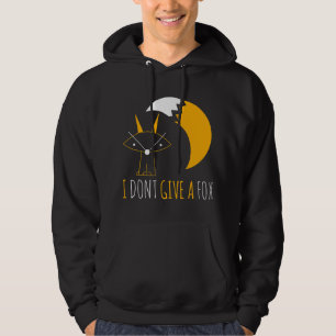 Fox Lover ich nicht geben einen Fox Abstrakten Sti Hoodie
