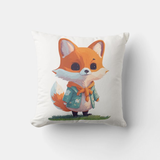 Fox Lovers Gift Kissen (Vorderseite)