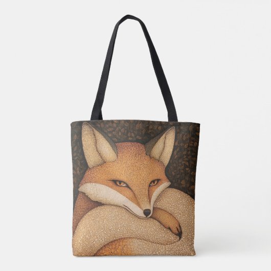 Fox Lovers Tasche (Rückseite)