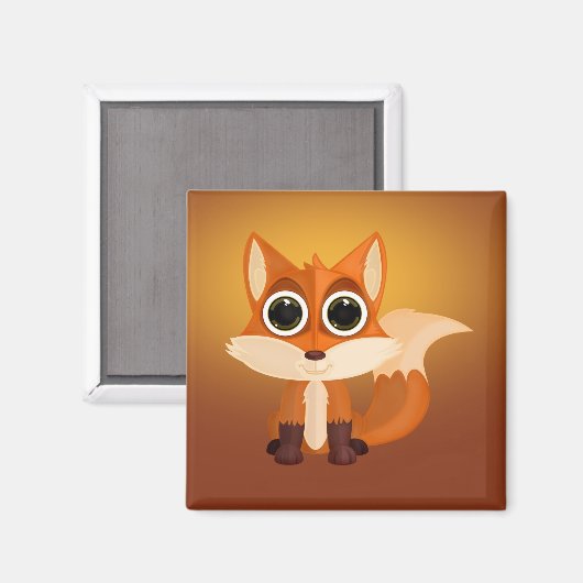 Fox Magnet (Vorderseite/Rückseite)
