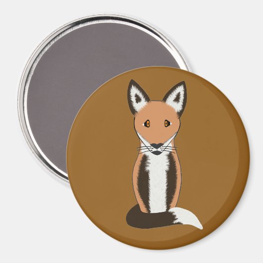 Fox Magnet (Vorderseite/Rückseite)