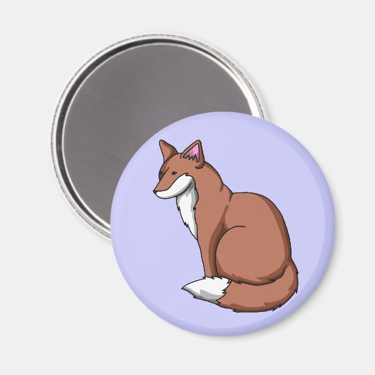 Fox Magnet (Vorderseite/Rückseite)