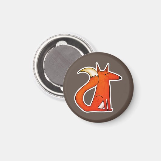Fox Magnet (Vorderseite/Rückseite)